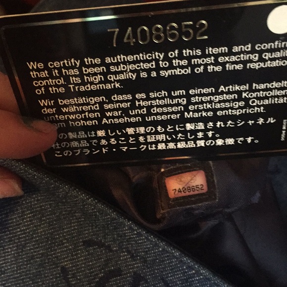 Authentic Chanel Single-Flap Denim&Plastic Lucite - Picture 7 of 8